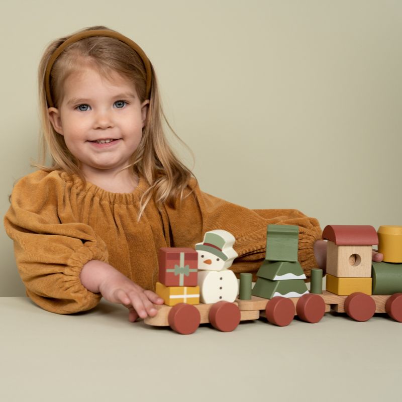 Little Dutch Stacking Train - Christmas